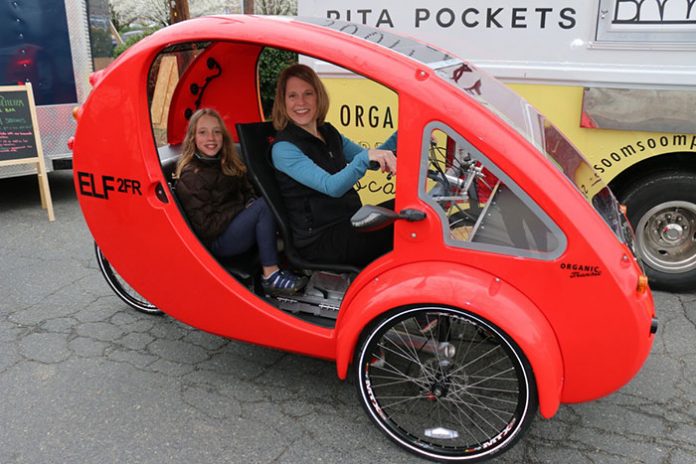 elf solar tricycle