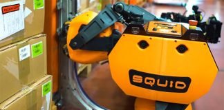 BionicHIVE SqUID Warehouse Automation