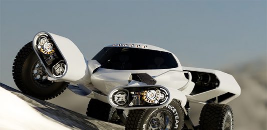 Huntress Electric Offroad Concept Car