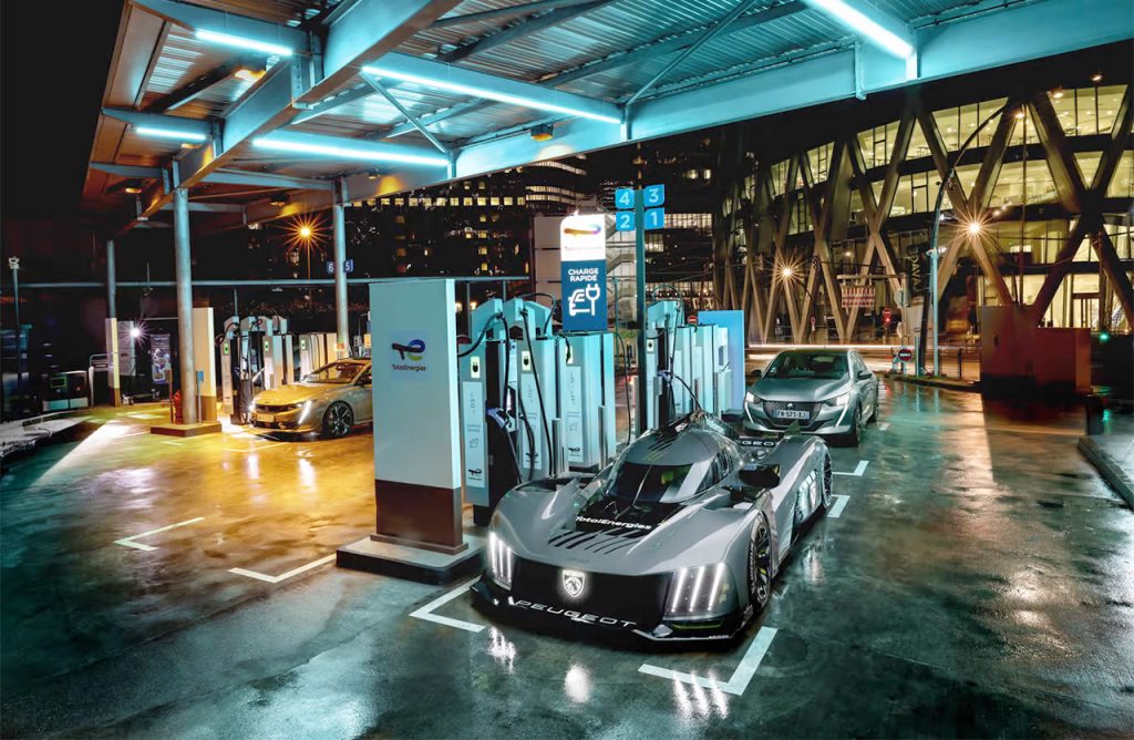Stunning Peugeot 9X8 hybrid hypercar takes on Monza
