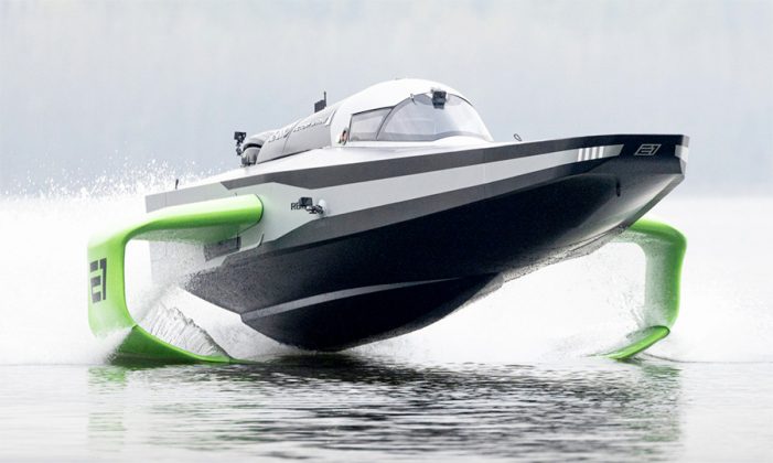 RaceBird: The world’s first all-electric flying racing boat