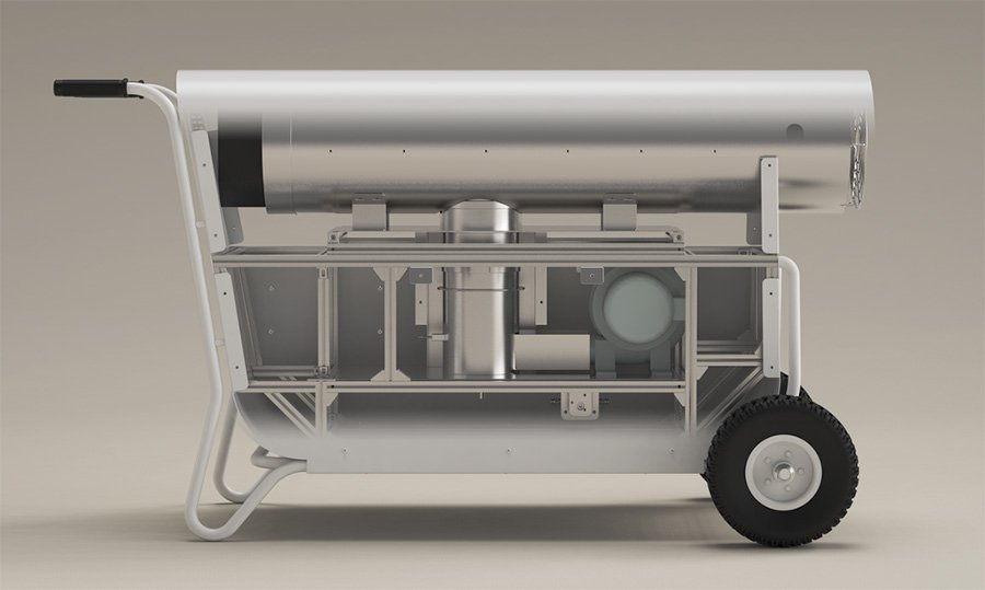 Flint Bioheater Inside View