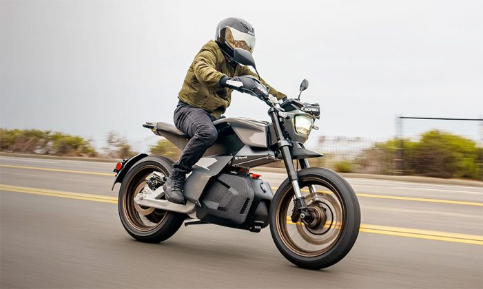 Beautiful view of Ryvid Anthem E Bike License Plate