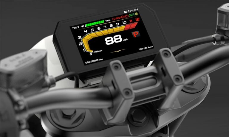 Lower-cost electric motorcycle with removable battery pack goes over 75 mph