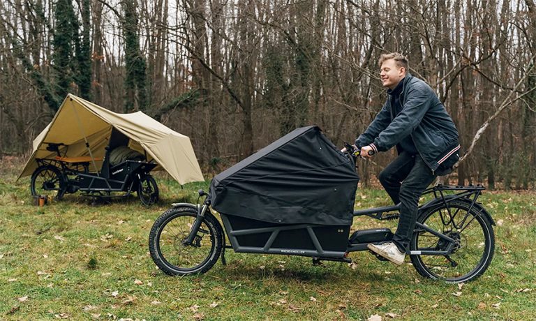 Spacecamper tent-top ebike micro-RV promises ease and comfort wherever ...