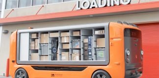 Udelv Transporter Cabless Multi Stop Delivery EV