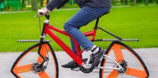 Triangle-Wheeled Bicycle The Q