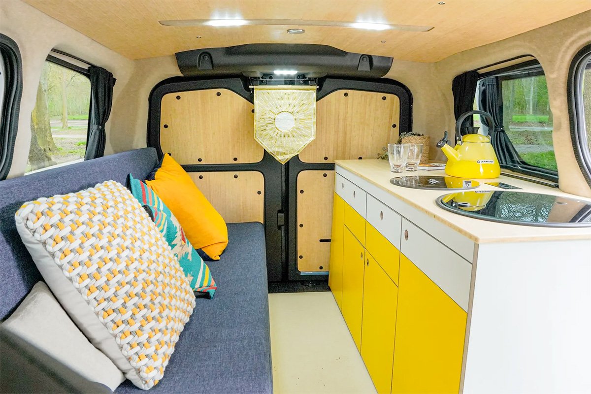 VW ID. Buzz Love Campers Kitchen Area
