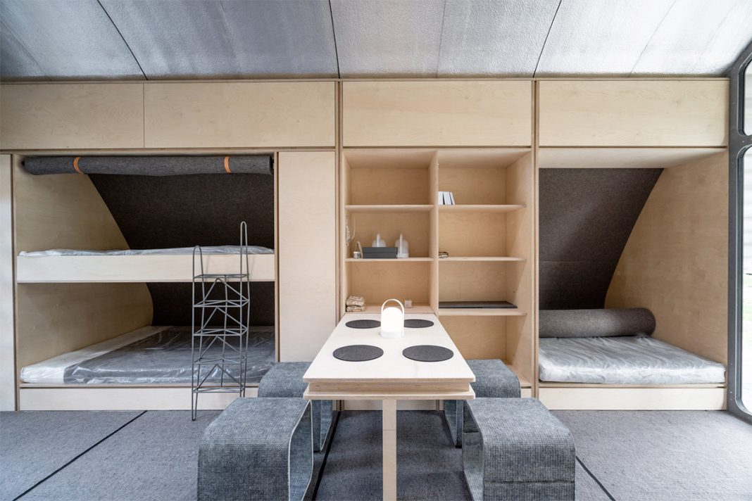 Inessential House Innovative housing solution for displaced populations: The 'Essential Home'