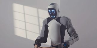 OpenAI 1X AI Humanoid Eve Robot