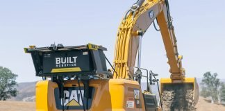 Built Robotics Exosystem Automated Robot Excavator