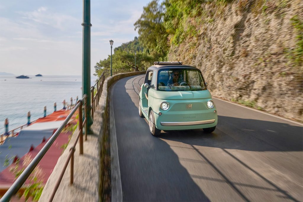 Fiat unveils urban-mobility solution: The Topolino electric quadricycle
