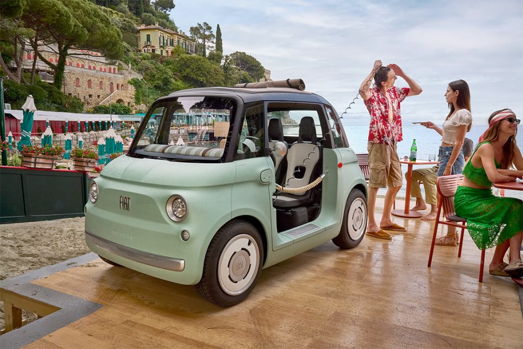 Fiat unveils urban-mobility solution: The Topolino electric quadricycle
