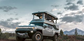 EarthCruiser GMC Hummer EV Camper