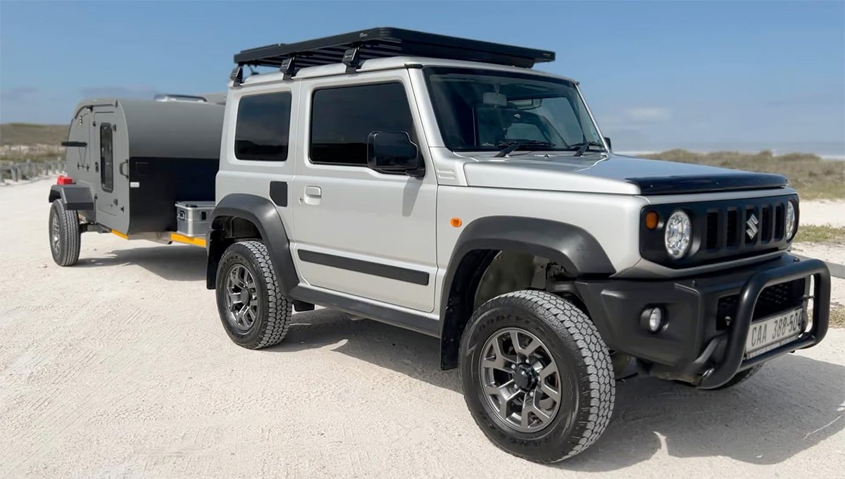 Red Gecko TDX Teardrop Micro-Camper Suzuki Jimny