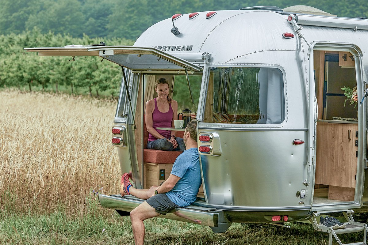 Airstream Trade Wind Off-grid Travel Trailer Tailgate