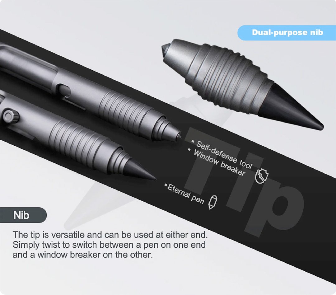 Bullet Ant 2.0 Multitool Pen Tungsten Steel Tip