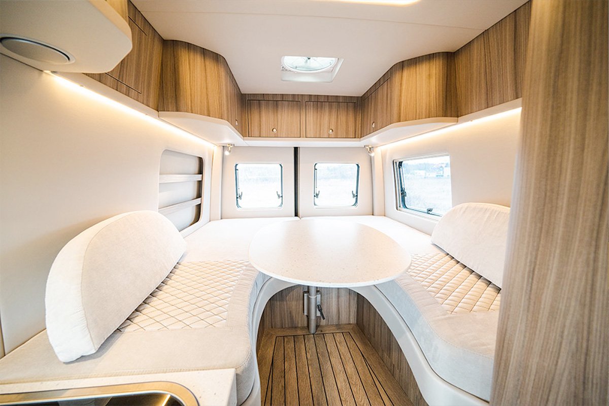 Innova Roadtrip 595L Yacht-Inspired Camper Van Dining