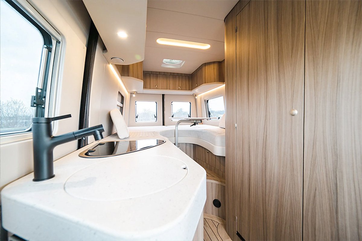 Innova Roadtrip 595L Yacht-Inspired Camper Van Interior