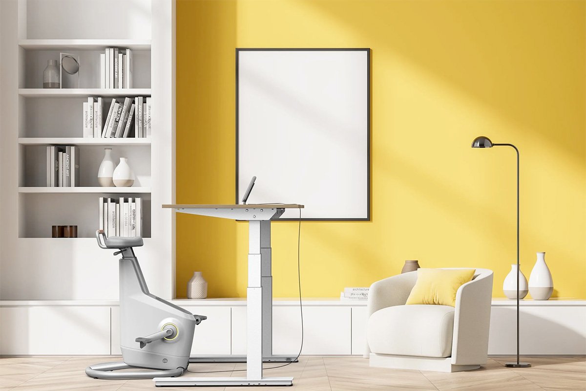 LifeSpan Fitness Ampera Bike Standing Desk