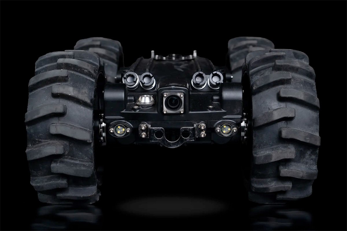 Amphibious Drone Onyx Unmanned Ground Vehicle 6061 Aluminum