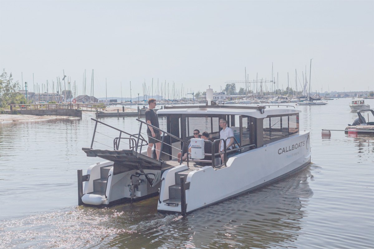 Callboats Autonomous Water Taxi Gangplank