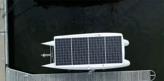 Callboats Autonomous Water Taxi Rooftop Solar Panels