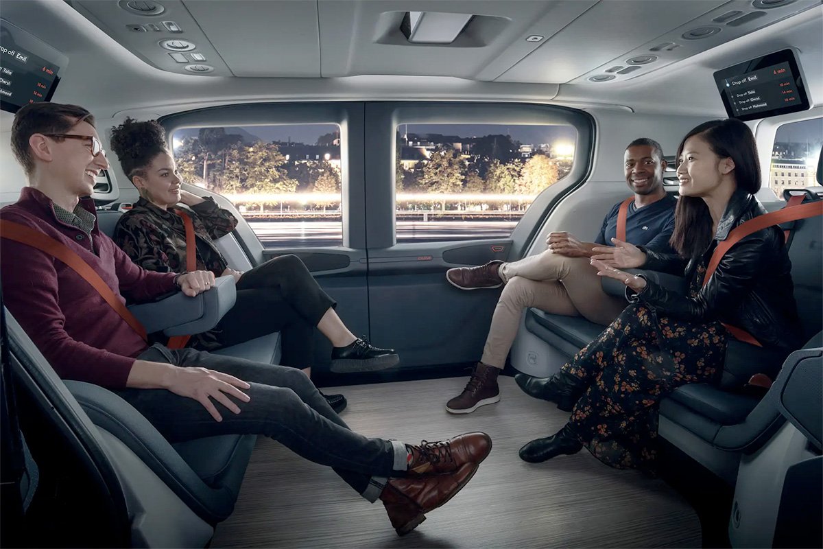Cruise Origin Driverless Ridehail Service Capacity