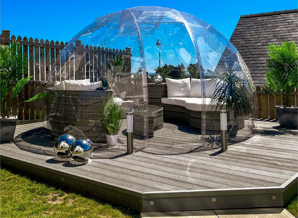 GeoDomeX Geodesic Dome Garden Patio