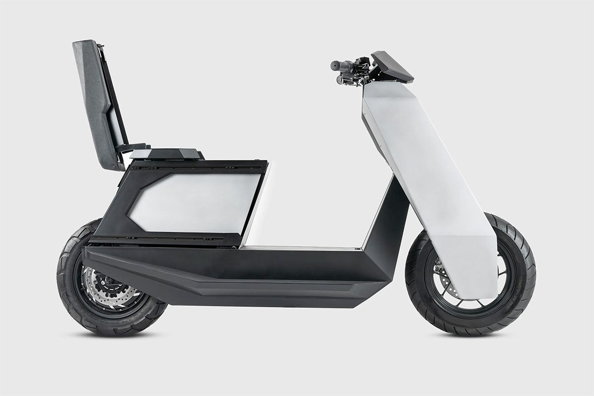Infinite Machine P1 Scooter Storage Compartment