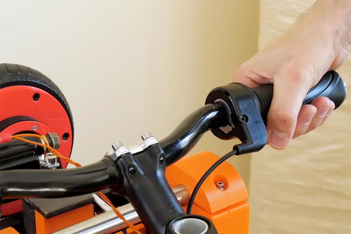 James Bruton Star Wars Speeder Bike Handlebar