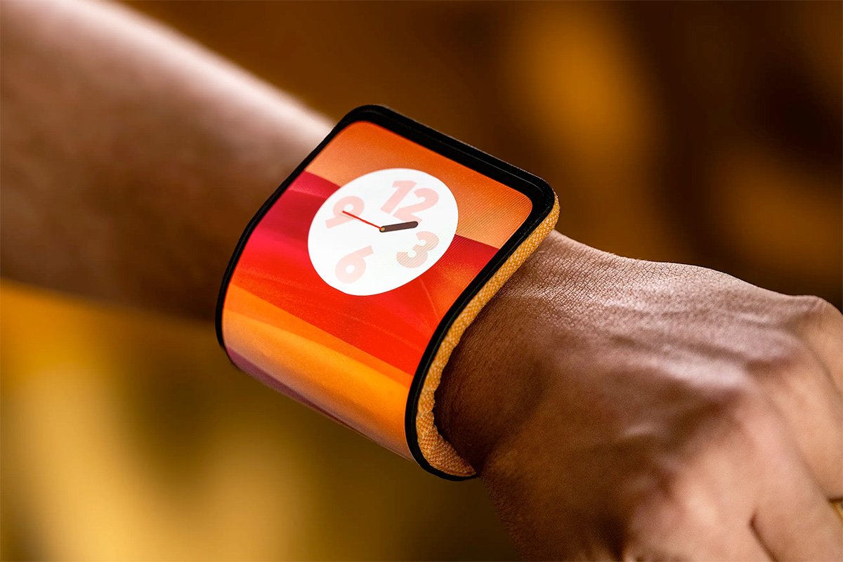 Motorola Flexible Smartphone Bracelet
