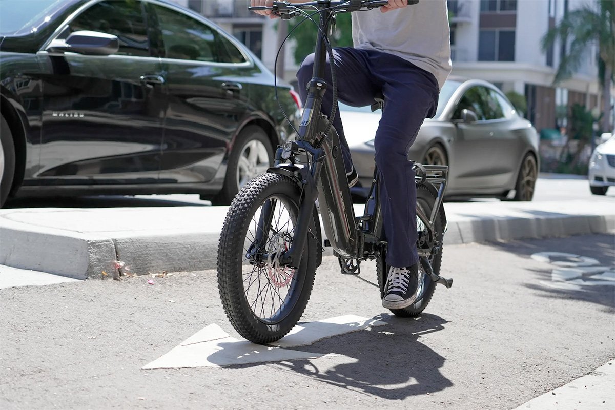 Ride1Up Portola Folding eBike Hub Motor