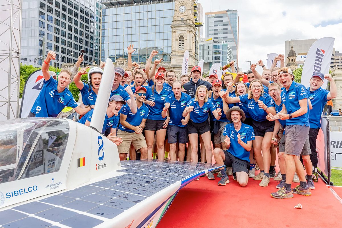 Solar-powered Infinite Innoptus Team