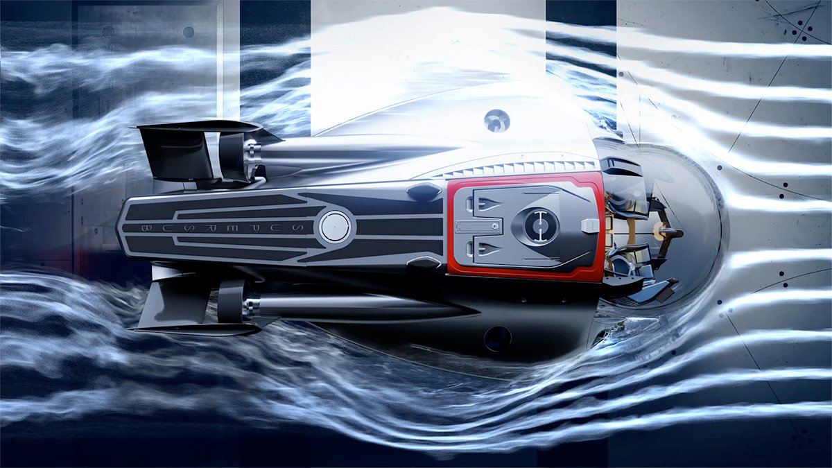 U-Boat Worx Super Sub Wind Tunnel Testing