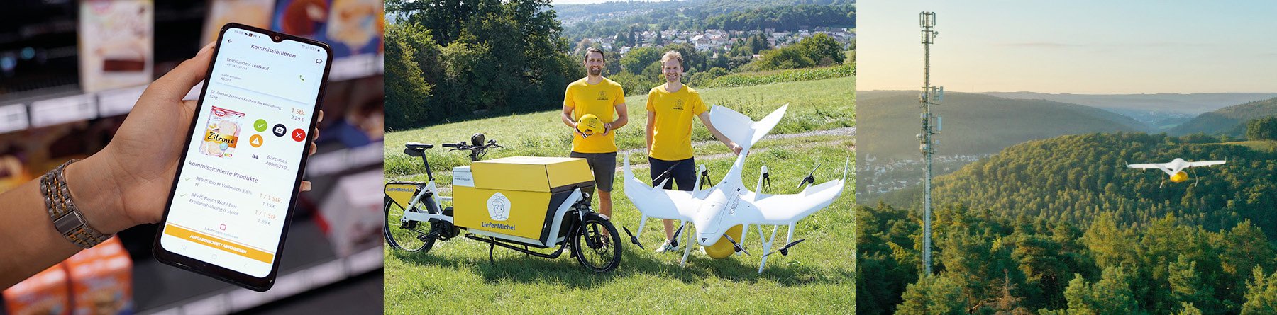 Wingcopter Grocery Delivery Drone Pilot Project