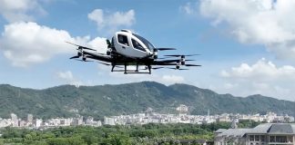 World's First Commercial eVTOL Air Taxi