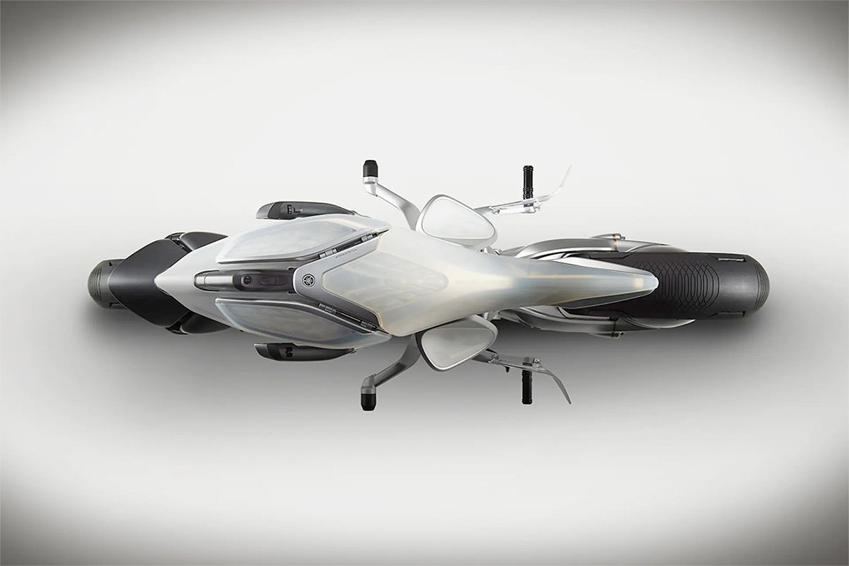 Yamaha Self-balancing Motoroid 2 Translucent Body Work