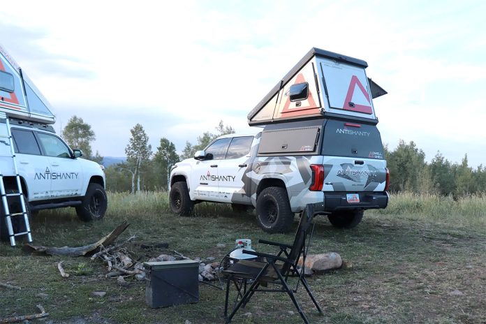 AntiShanty Dwell Shell Hard-sided Pickup Camper