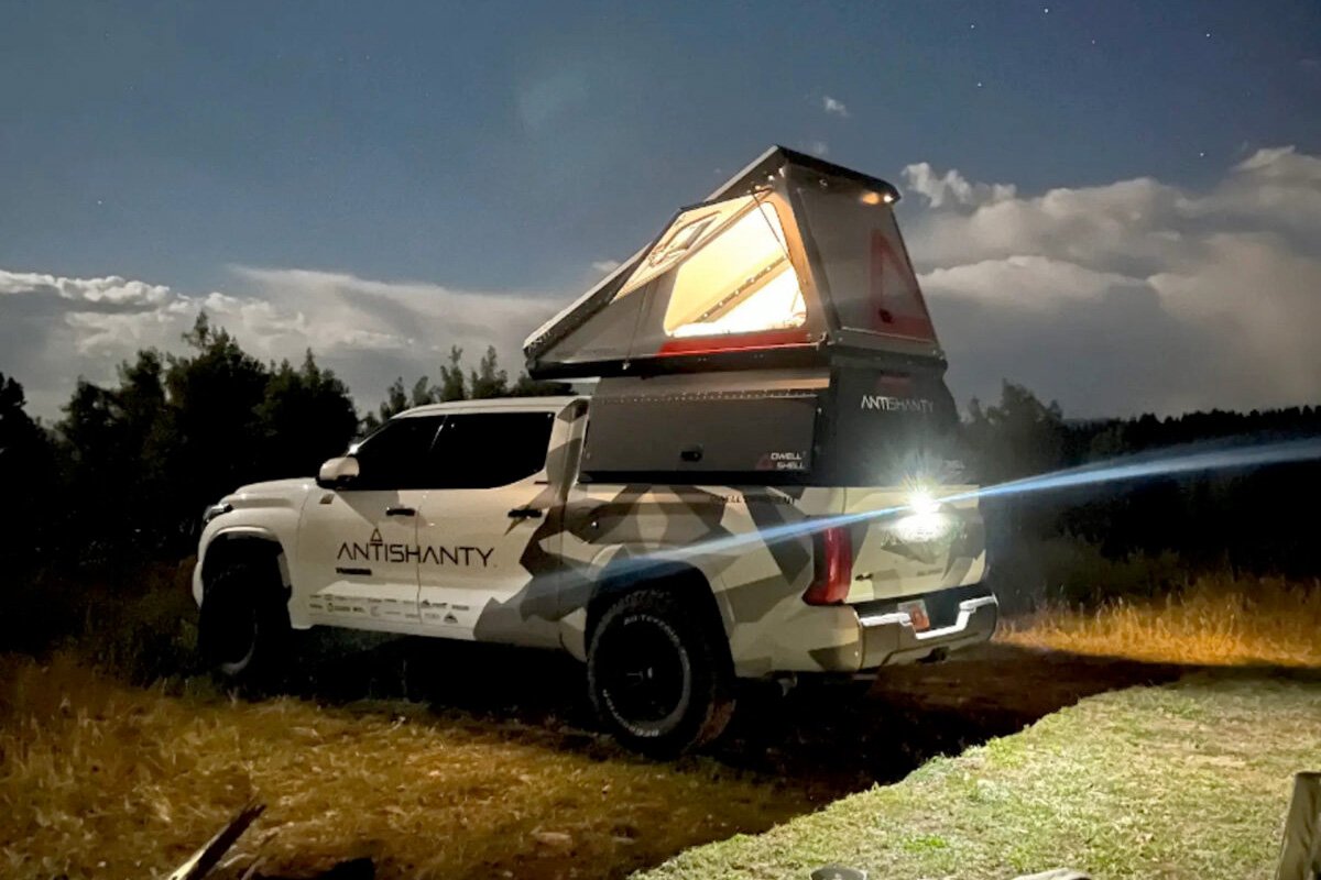 AntiShanty Dwell Shell Hard-sided Pickup Camper Hatches