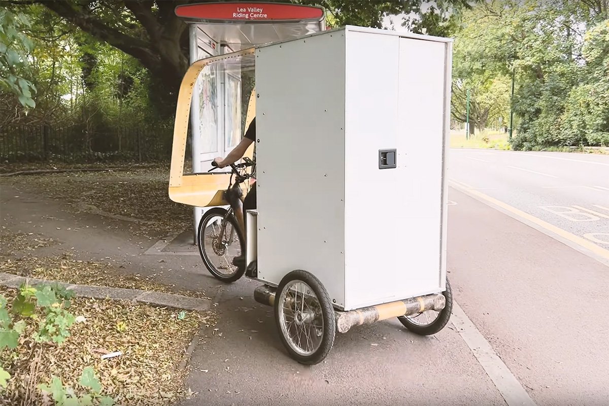 Bamboo Cargo e-Trike Rear Cargo Box