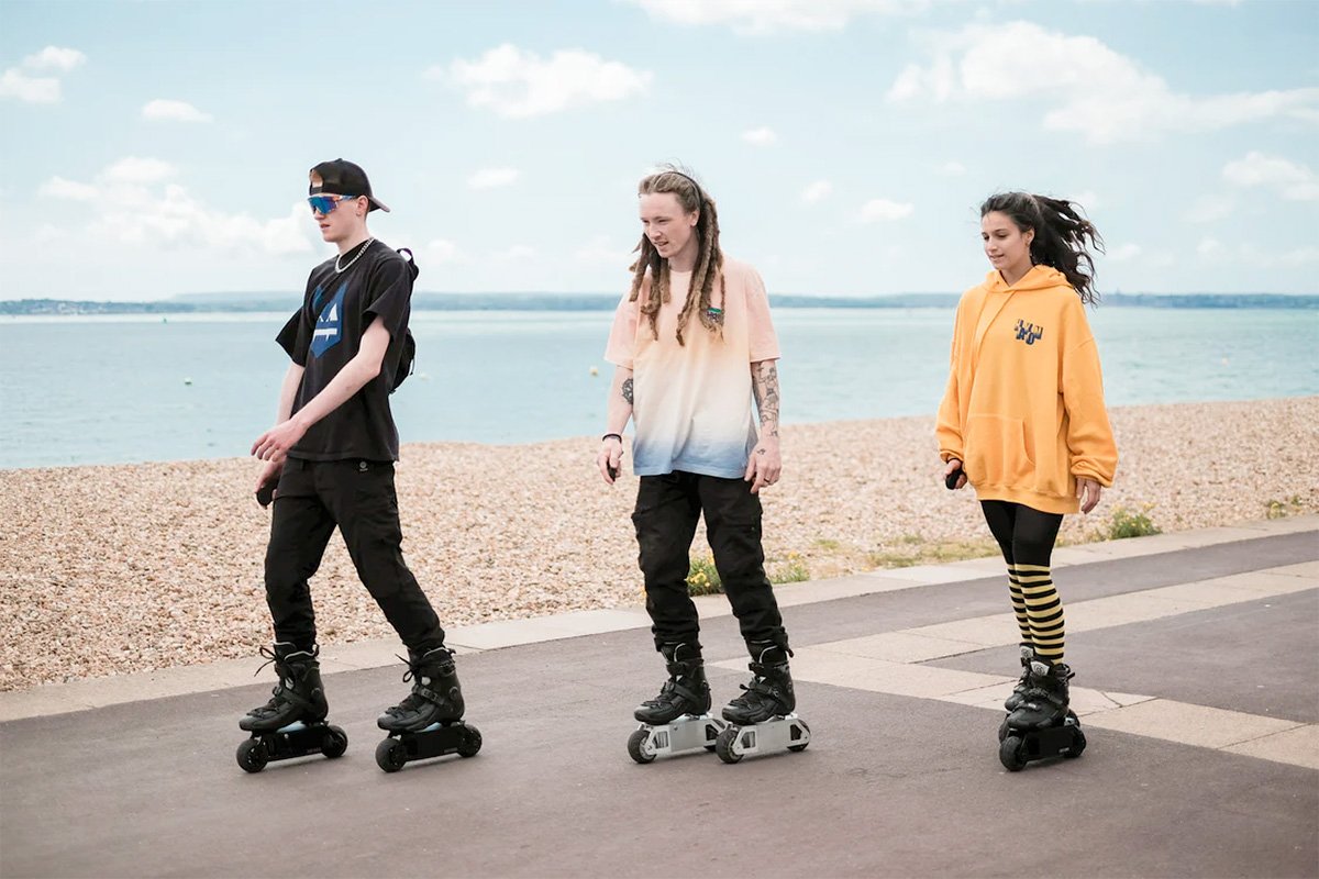 Escend Blades Electric Inline Skates Regen Braking