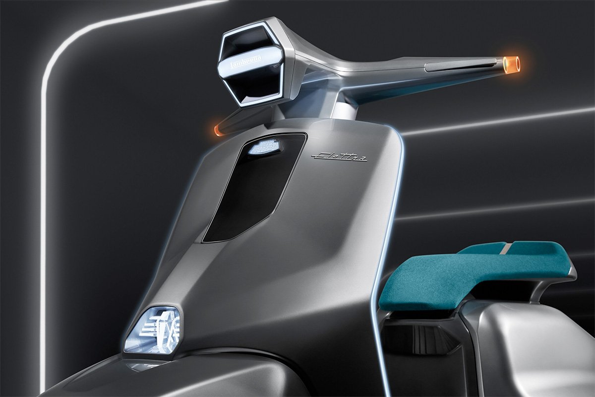 Lambretta Elettra Electric Scooter LED