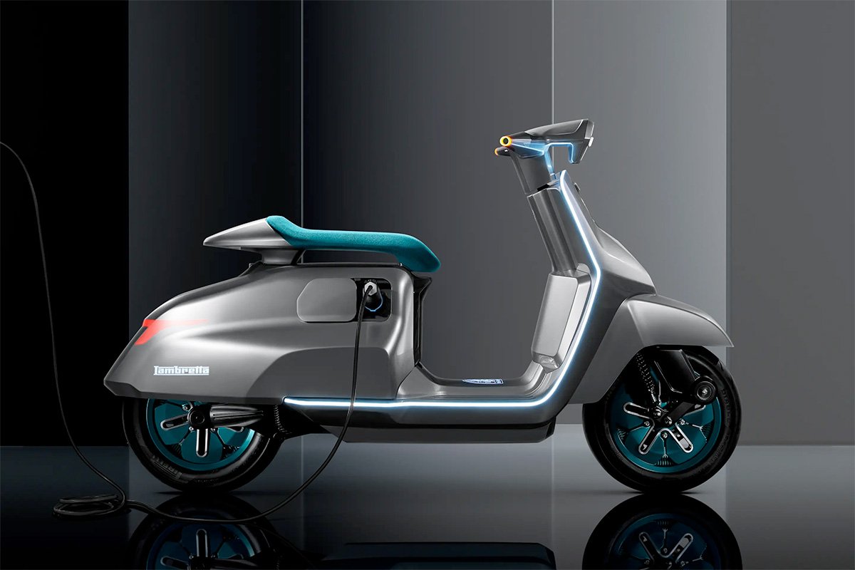 Lambretta Elettra Electric Scooter Motor Battery