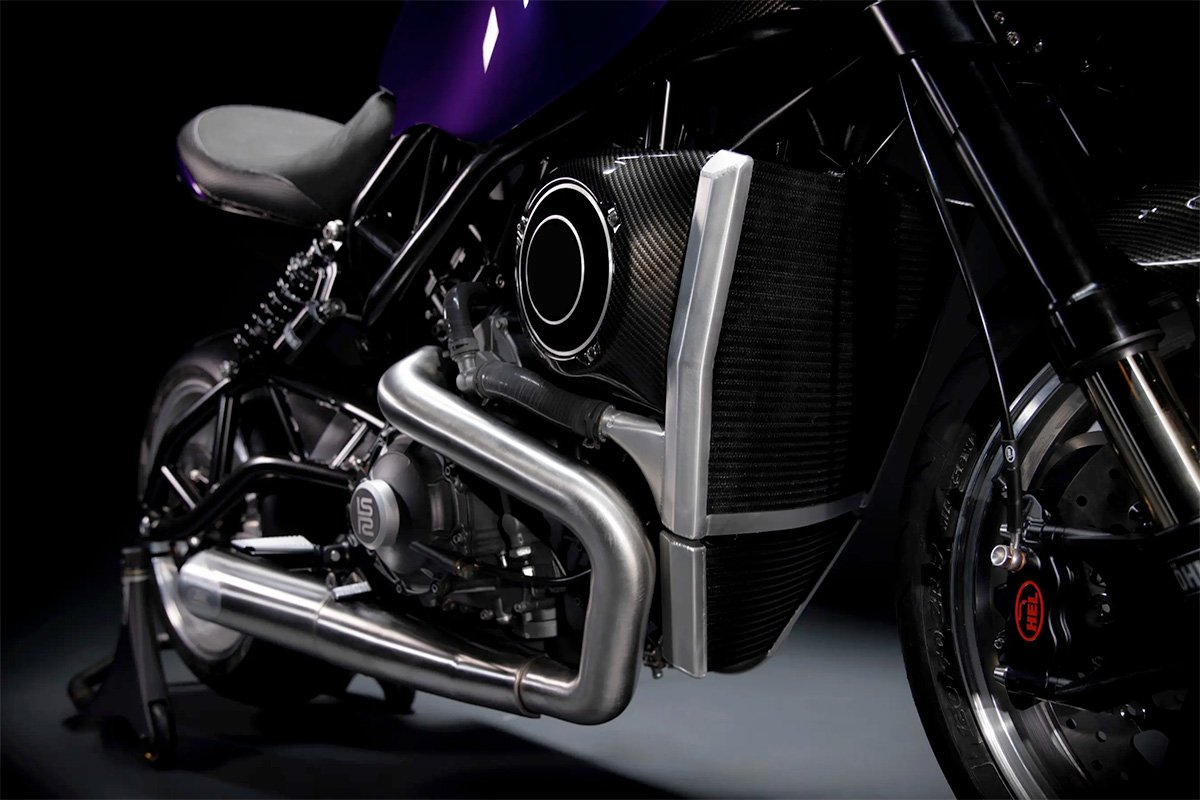 Langen Lightspeed V-Twin Motorcycle Engine