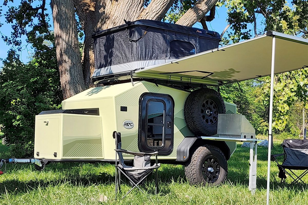 ROC ALD09 Composite Teardrop Trailer Options