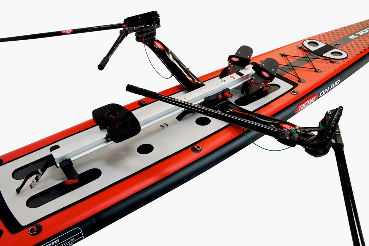 RowVista Forward Rowing System Close Up View