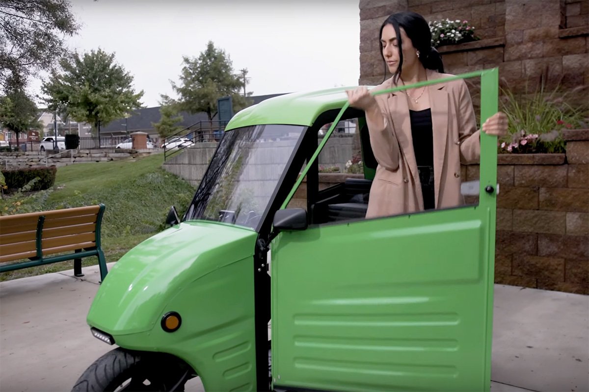 SARIT Electric Three-wheeler Removable Doors