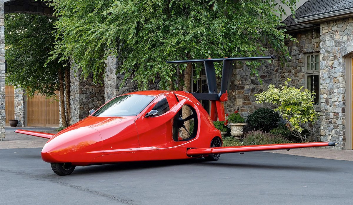Samson Switchblade Flying Car Transition