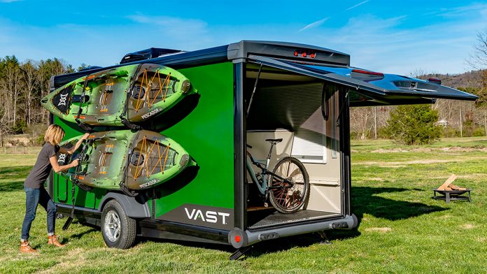 SylvanSport VAST Adventure Travel Trailer Side Rack